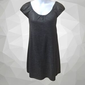 CALVIN KLEIN Women's New Short Sleeve Wool Pullover Midi dress.S/M